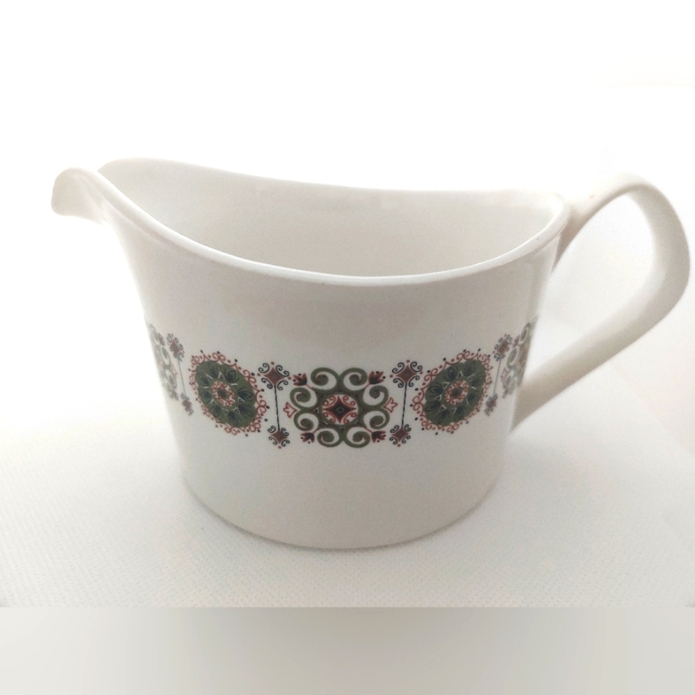 Vintage Floral Gravy Boat